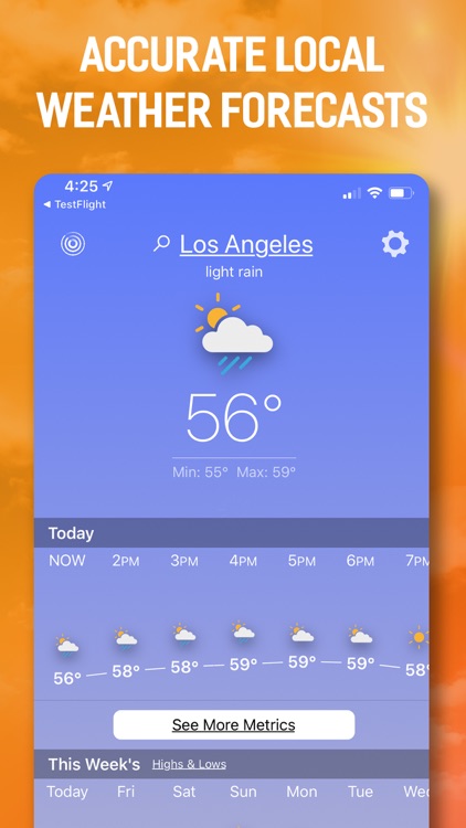 The Weather Forecast App screenshot-0