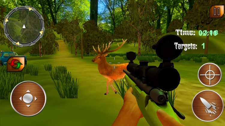 4x4 Jeep Safari Animals Hunter screenshot-4