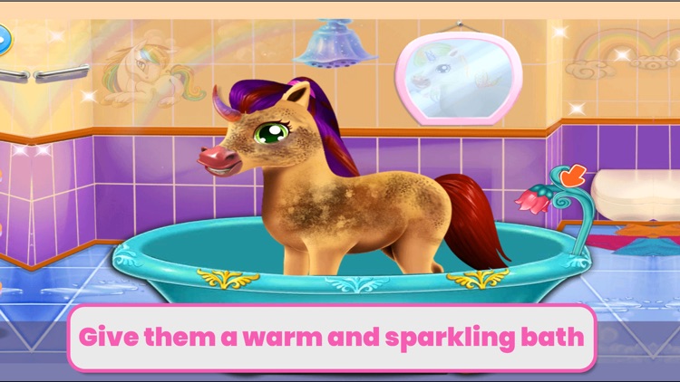 Rainbow Pony Twins Day Care screenshot-4