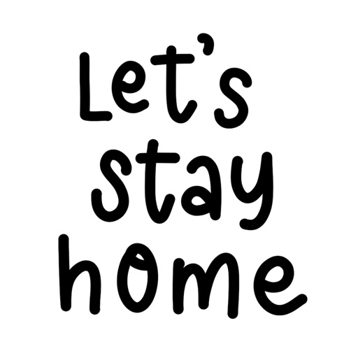 Stay Home Stickers