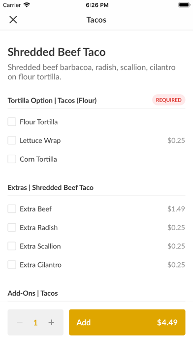 How to cancel & delete Chicas Tacos from iphone & ipad 4