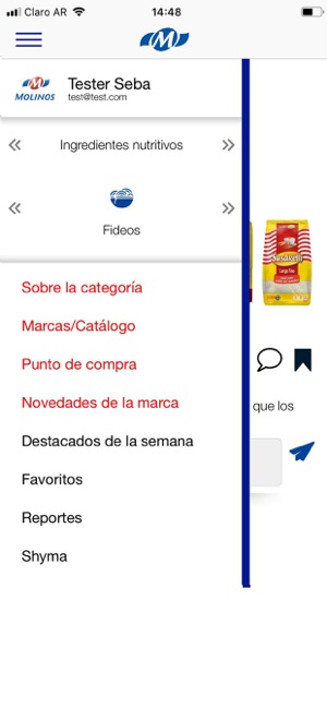 Molinos App