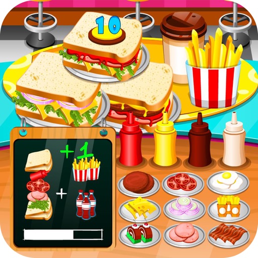 Sandwiches maker restaurant iOS App
