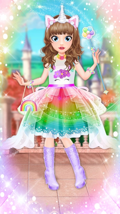 Unicorn Fashion Dress Up Games screenshot-5