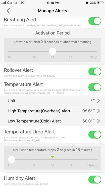 Sense-U Baby Breathing Monitor screenshot-7