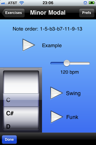 iImprov - Modal - náhled