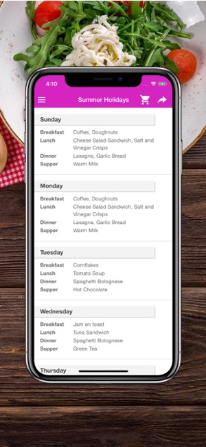 Plan Meals - MealPlanner