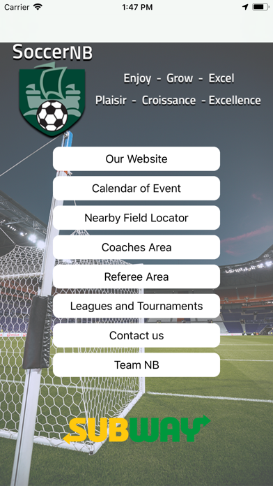 Soccer NB Mobile App screenshot 3