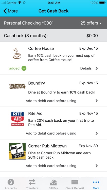 Pacific City Bank Mobile screenshot-6