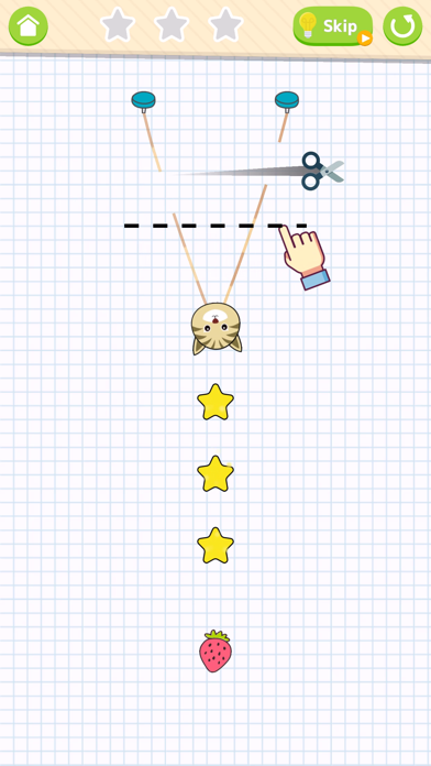 Cat on the Rope: Brain Puzzles screenshot 3