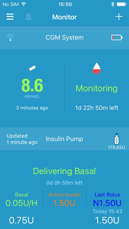 Medtrum EasyTouch mmol/L