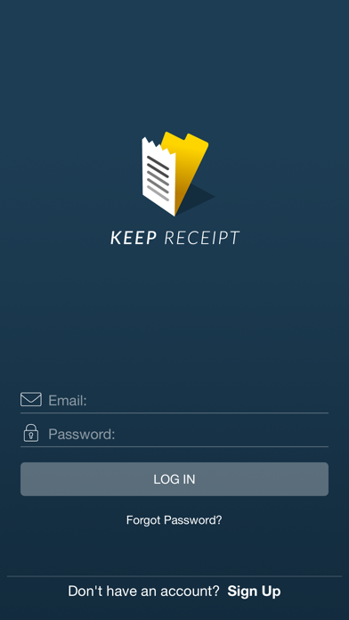 How to cancel & delete Keep Receipt from iphone & ipad 1