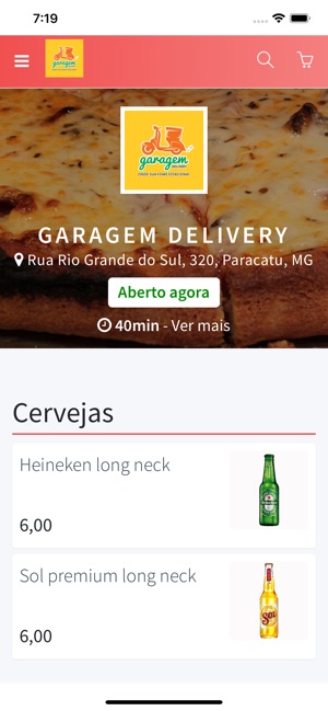 Garagem Delivery Paracatu