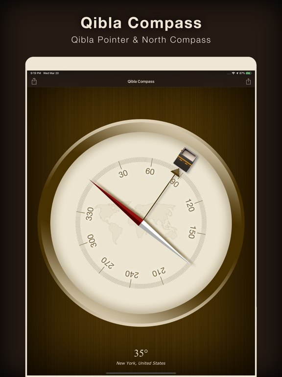Qibla Compass - Free screenshot