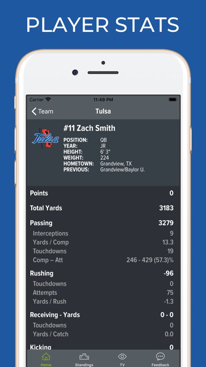 Tulsa Football Schedules screenshot-3