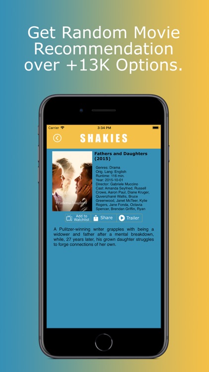 Shakies: Shake for Movies screenshot-4