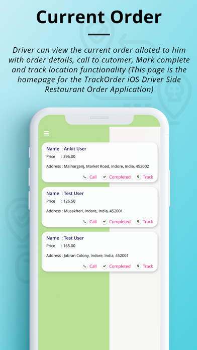 How to cancel & delete TrackOrderDriver from iphone & ipad 4