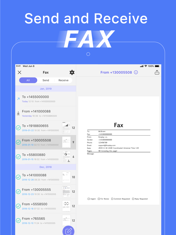 Faster Scan - Scanner to Scan PDF, Print, Fax, Email, and Upload to Cloud Storages screenshot