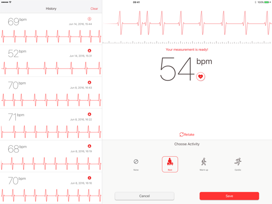 Cardiograph Screenshots
