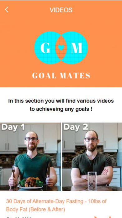 Goal Mates App screenshot 3