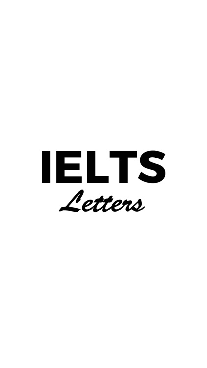 IELTS Letters