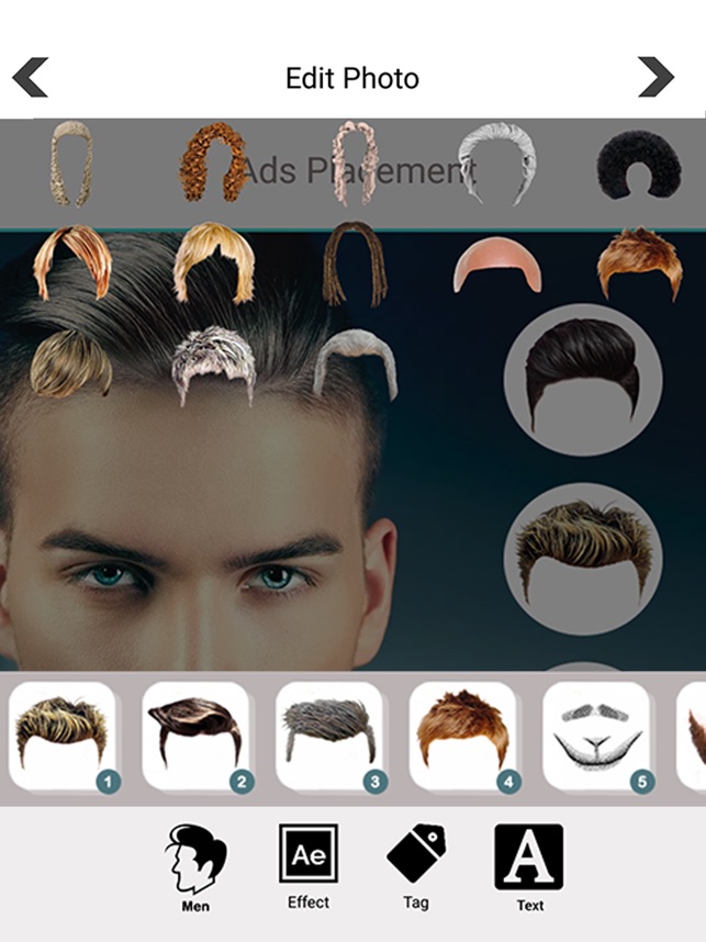 Man Hairstyle changer : Beard on the App Store