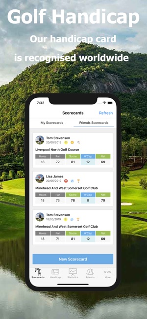 Golf Handicap - Online Golf