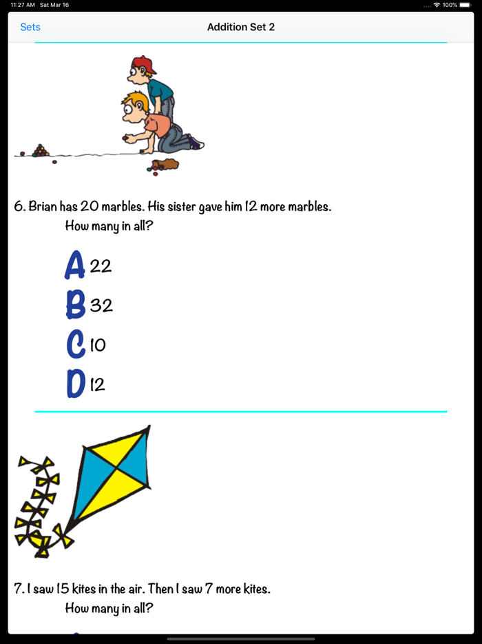 Word Problems Grades 1-2