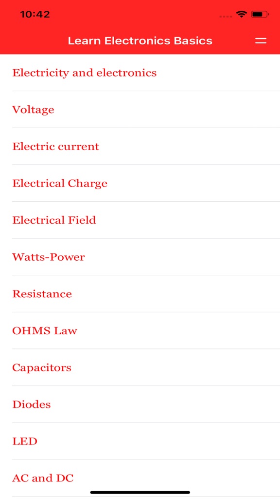 【图】Learn Electronics Basics(截图1)