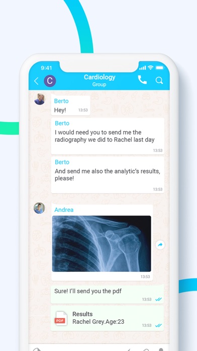 MedsBla - Messenger Médico screenshot 3