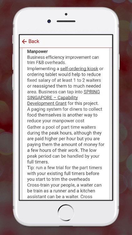 Singapore F&B Business Network