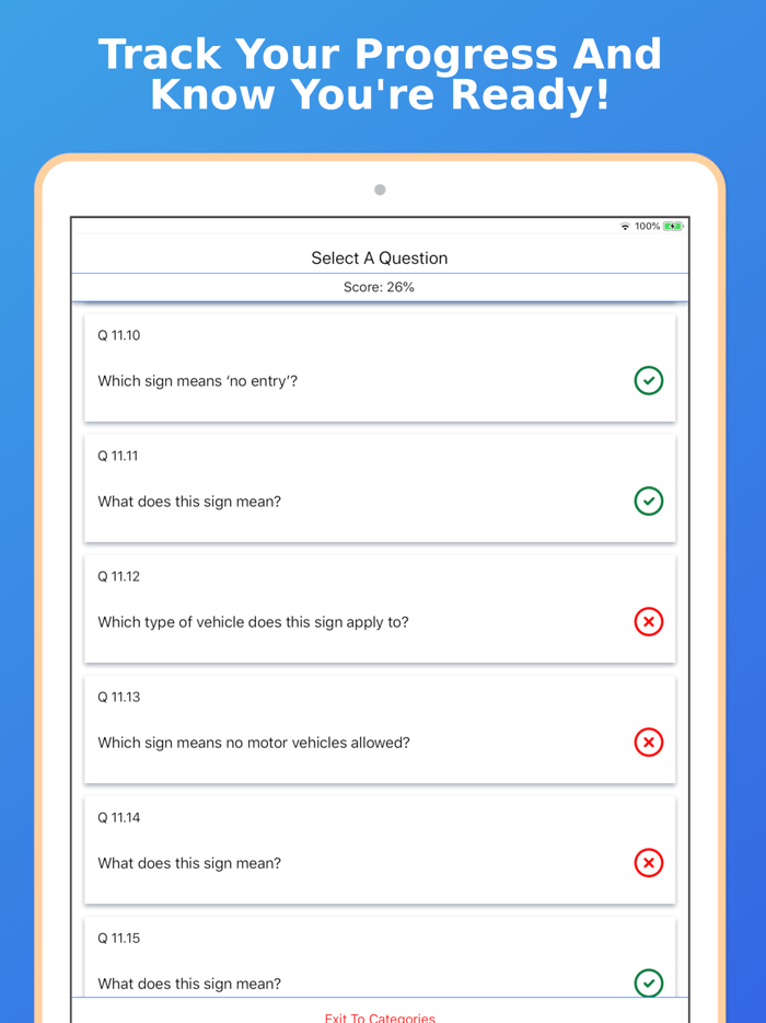 UK 2021 Driving Theory Test FV