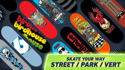 Screenshot from Tony Hawk's Skate Jam