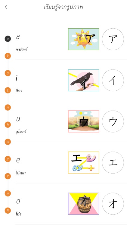 Katakana Memory Hint [Thai] screenshot-3