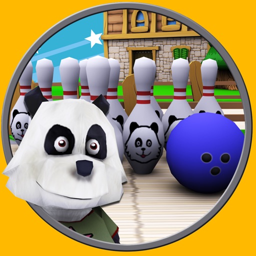pandoux bowling for kids - no ads icon