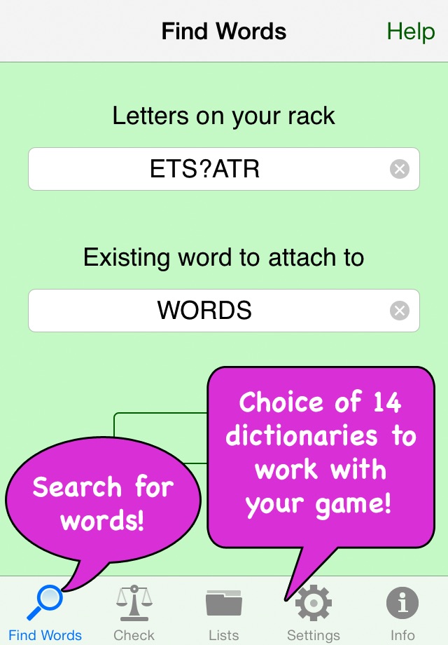 Word Finder - wordhelper.org screenshot 2