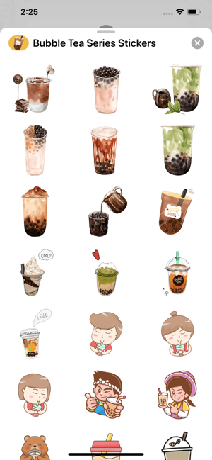 Bubble Tea Series Stickers(圖3)-速報App