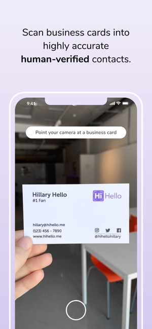 HiHello: Contact Exchange(圖3)-速報App