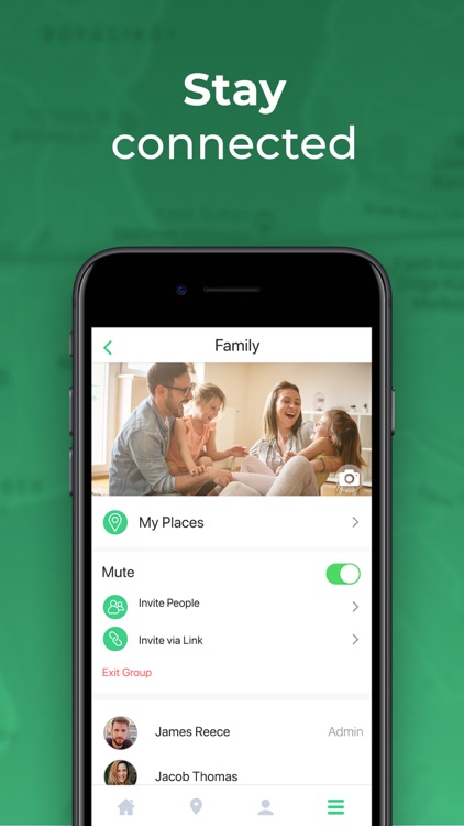 Hulahoop: Location Sharing