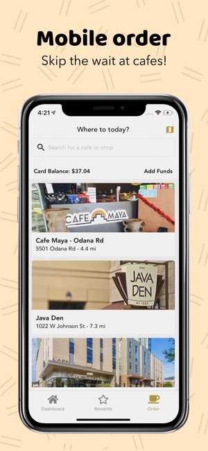 Drip: Mobile Ordering