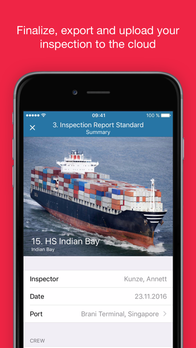 How to cancel & delete CFM Inspection Report from iphone & ipad 4