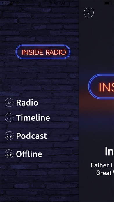 How to cancel & delete Inside Radio Live from iphone & ipad 2