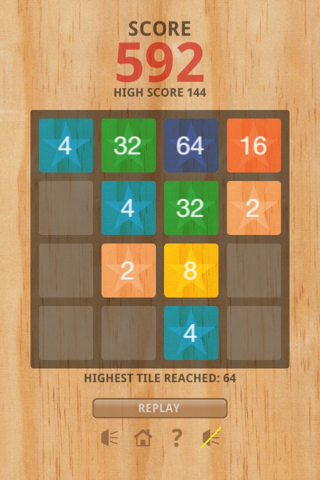 2048 Number Saga Game screenshot 2