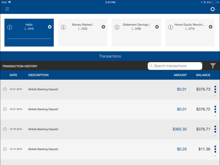 FBW Biz Banking for iPad screenshot-3