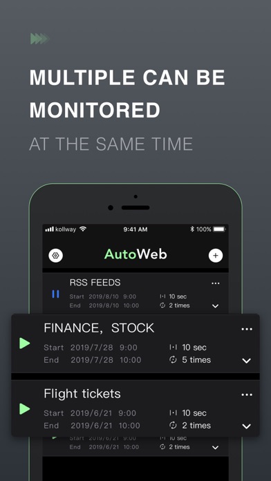 AutoWeb - 网页变动监测 screenshot 2