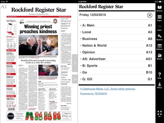 Rockford Register Star Print screenshot 2