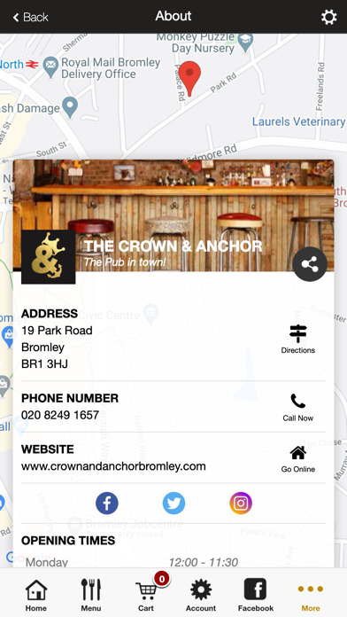 Crown & Anchor Bromley screenshot 4
