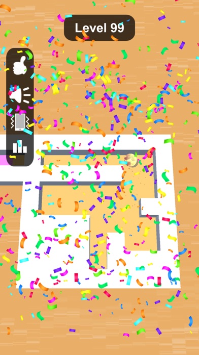 Rolling Paint - Color Maze screenshot 3