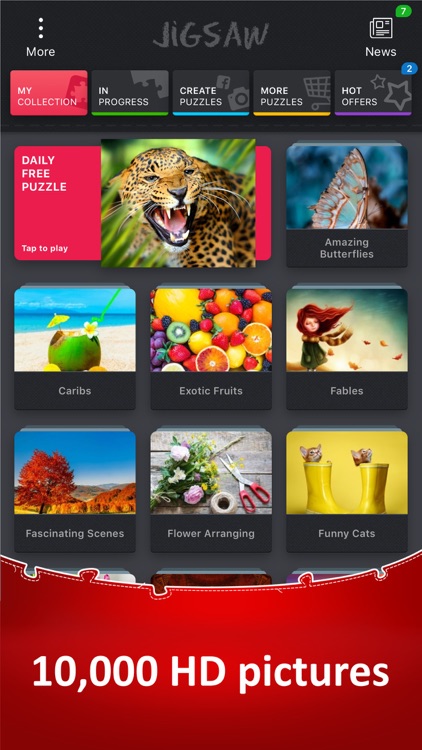 Jigsaw Puzzle Collection HD screenshot-0