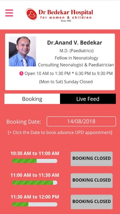 BedekarHospital Online Booking screenshot-3